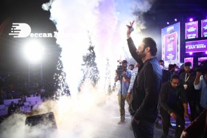 Radhe Shyam movie Pre-Release Event attended by Prabhas, Pooja Hegde and Krishnam Raju