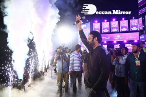 Radhe Shyam movie Pre-Release Event attended by Prabhas, Pooja Hegde and Krishnam Raju