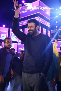 Radhe Shyam movie Pre-Release Event attended by Prabhas, Pooja Hegde and Krishnam Raju