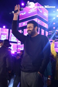 Radhe Shyam movie Pre-Release Event attended by Prabhas, Pooja Hegde and Krishnam Raju