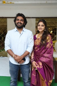 Actor couple Kiran Abbavaram and Rahasya Gorak meet the press after their marriage