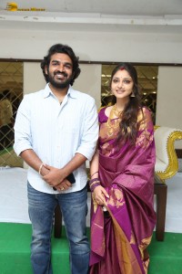 Actor couple Kiran Abbavaram and Rahasya Gorak meet the press after their marriage