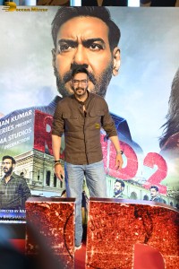 Raid 2 Trailer Launch attended by Ajay Devgn and Vaani Kapoor