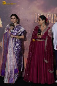 Raja Shivaji Trailer Launch attended by Riteish Deshmukh, Genelia, Bhagyashree, Abhishek Bachchan, Vidya Balan, and Sanjay Dutt