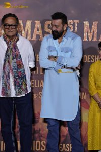 Raja Shivaji Trailer Launch attended by Riteish Deshmukh, Genelia, Bhagyashree, Abhishek Bachchan, Vidya Balan, and Sanjay Dutt