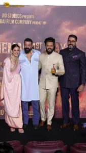Raja Shivaji Trailer Launch attended by Riteish Deshmukh, Genelia, Bhagyashree, Abhishek Bachchan, Vidya Balan, and Sanjay Dutt