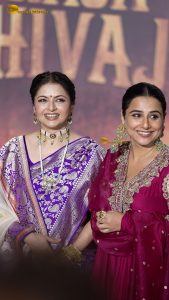 Raja Shivaji Trailer Launch attended by Riteish Deshmukh, Genelia, Bhagyashree, Abhishek Bachchan, Vidya Balan, and Sanjay Dutt