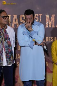 Raja Shivaji Trailer Launch attended by Riteish Deshmukh, Genelia, Bhagyashree, Abhishek Bachchan, Vidya Balan, and Sanjay Dutt