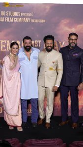 Raja Shivaji Trailer Launch attended by Riteish Deshmukh, Genelia, Bhagyashree, Abhishek Bachchan, Vidya Balan, and Sanjay Dutt