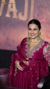 Raja Shivaji Trailer Launch attended by Riteish Deshmukh, Genelia, Bhagyashree, Abhishek Bachchan, Vidya Balan, and Sanjay Dutt