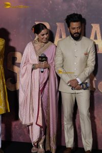 Raja Shivaji Trailer Launch attended by Riteish Deshmukh, Genelia, Bhagyashree, Abhishek Bachchan, Vidya Balan, and Sanjay Dutt
