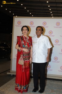 Mukesh Ambani, Nita Ambani, Isha Ambani, and other celebrities attend the Finale of Rajadhiraaj at NMACC