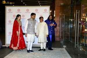 Mukesh Ambani, Nita Ambani, Isha Ambani, and other celebrities attend the Finale of Rajadhiraaj at NMACC