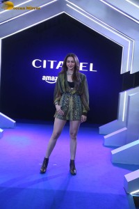 actress rakul preet singh a short dress at an event