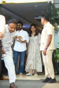 Ram Charan and Upasana with their daughter on June 23, 2023