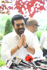 Ram Charan and Upasana with their daughter on June 23, 2023
