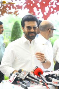 Ram Charan and Upasana with their daughter on June 23, 2023