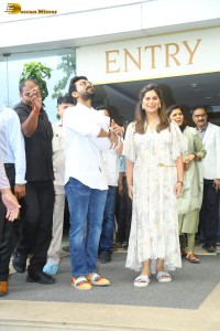 Ram Charan and Upasana with their daughter on June 23, 2023
