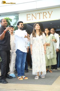 Ram Charan and Upasana with their daughter on June 23, 2023