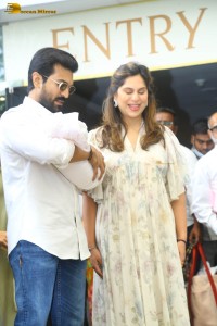 Ram Charan and Upasana with their daughter on June 23, 2023