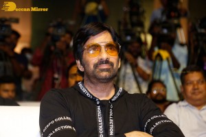 The Trailer Launch of the Telugu Movie 'Ramarao on Duty' - attended by Ravi Teja, Divyansha Kaushik and Nasser