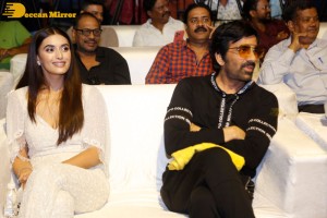 The Trailer Launch of the Telugu Movie 'Ramarao on Duty' - attended by Ravi Teja, Divyansha Kaushik and Nasser