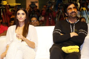 The Trailer Launch of the Telugu Movie 'Ramarao on Duty' - attended by Ravi Teja, Divyansha Kaushik and Nasser