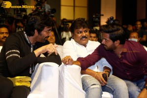 The Trailer Launch of the Telugu Movie 'Ramarao on Duty' - attended by Ravi Teja, Divyansha Kaushik and Nasser