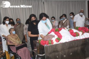 Family and Friends pay last respects to Ghattamaneni Ramesh Babu son of Superstar Krishna