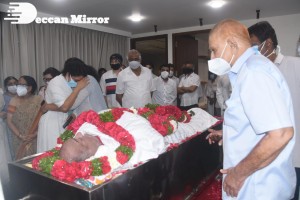 Family and Friends pay last respects to Ghattamaneni Ramesh Babu son of Superstar Krishna