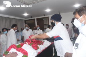 Family and Friends pay last respects to Ghattamaneni Ramesh Babu son of Superstar Krishna