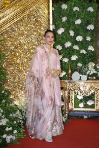 Ramesh Taurani Diwali Party 2025 attended by Pooja Hegde, Mrunal Thakur, Mouni Roy, Vaani Kapoor, Genelia, Manushi Chhillar, and others