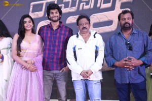 Ramnagar Bunny Pre-Release Function attended by Chandrahass, Vismaya Sri, and Ram Gopal Varma