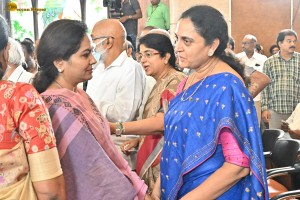 Family, Friends, and Well-wishers including Chandrababu Naidu, Chiranjeevi, Pawan Kalyan, Nagarjuna pay last respects to Ramoji Rao