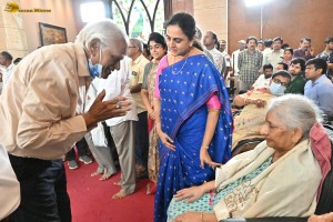 Family, Friends, and Well-wishers including Chandrababu Naidu, Chiranjeevi, Pawan Kalyan, Nagarjuna pay last respects to Ramoji Rao