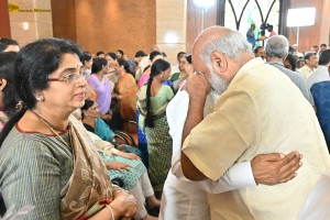 Family, Friends, and Well-wishers including Chandrababu Naidu, Chiranjeevi, Pawan Kalyan, Nagarjuna pay last respects to Ramoji Rao