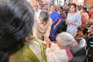 Family, Friends, and Well-wishers including Chandrababu Naidu, Chiranjeevi, Pawan Kalyan, Nagarjuna pay last respects to Ramoji Rao