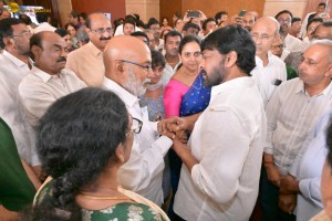 Family, Friends, and Well-wishers including Chandrababu Naidu, Chiranjeevi, Pawan Kalyan, Nagarjuna pay last respects to Ramoji Rao