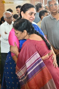 Family, Friends, and Well-wishers including Chandrababu Naidu, Chiranjeevi, Pawan Kalyan, Nagarjuna pay last respects to Ramoji Rao