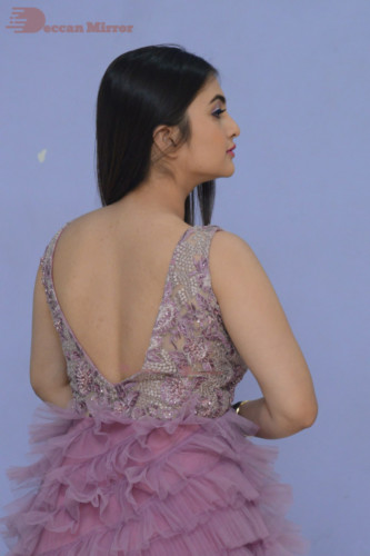 Telugu Actress Ramya Pasupuleti photoshoot in a pink dress