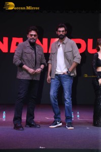 Trailer Launch of Netflix Show Rana Naidu attended by Venkatesh and Rana Daggubati
