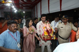 Ranbir Kapoor offered prayers and performed Ganesh Visarjan on September 11, 2024