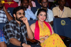 Ranga Ranga Vaibhavanga movie team including Vaishnav Tej and Ketika Sharma visit K L University