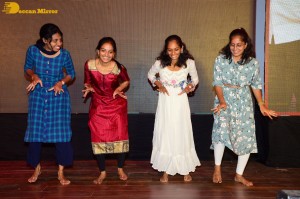 Ranga Ranga Vaibhavanga movie team including Vaishnav Tej and Ketika Sharma visit K L University