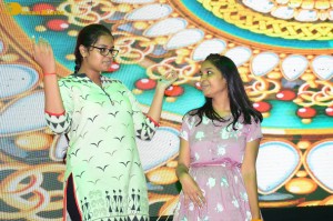 Ranga Ranga Vaibhavanga movie team including Vaishnav Tej and Ketika Sharma visit K L University
