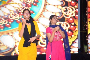 Ranga Ranga Vaibhavanga movie team including Vaishnav Tej and Ketika Sharma visit K L University