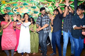 Ranga Ranga Vaibhavanga movie team including Vaishnav Tej and Ketika Sharma visit K L University