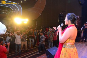 Ranga Ranga Vaibhavanga movie team including Vaishnav Tej and Ketika Sharma visit K L University