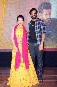 Ranga Ranga Vaibhavanga movie team including Vaishnav Tej and Ketika Sharma visit K L University