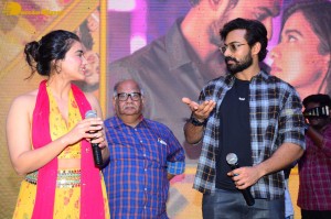 Ranga Ranga Vaibhavanga movie team including Vaishnav Tej and Ketika Sharma visit K L University